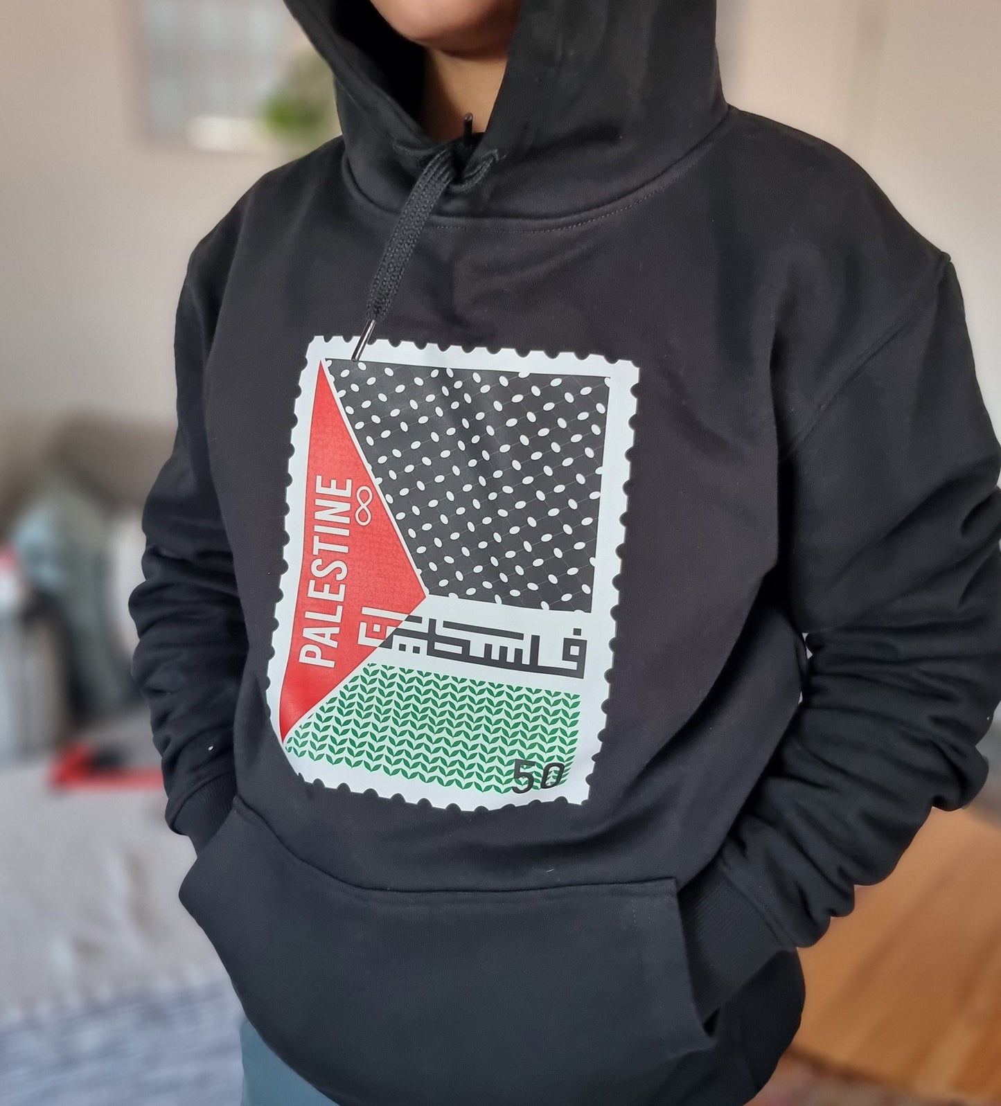 "Solidarity Stamped: Palestine Edition" Hoodie