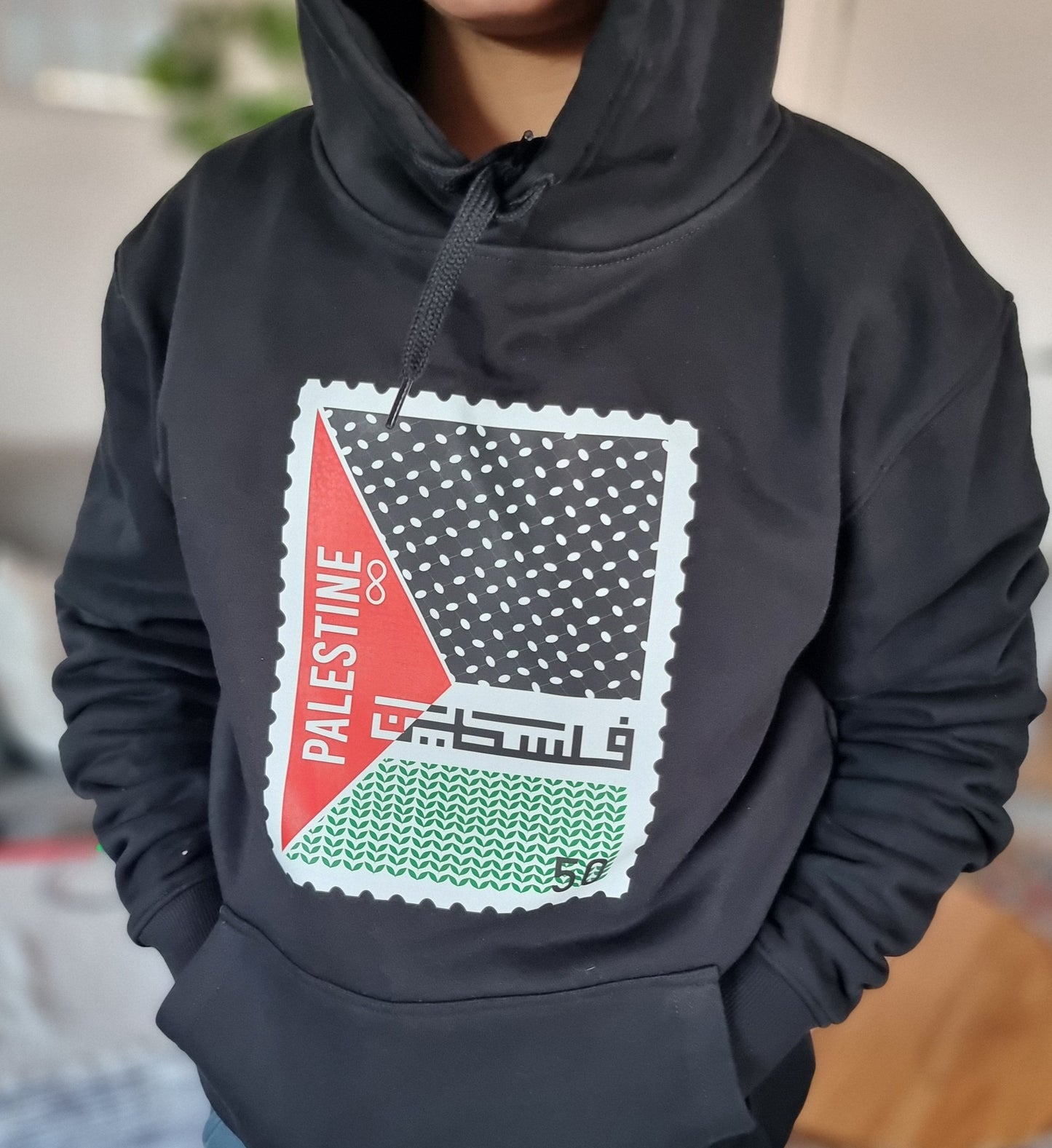 "Solidarity Stamped: Palestine Edition" Hoodie