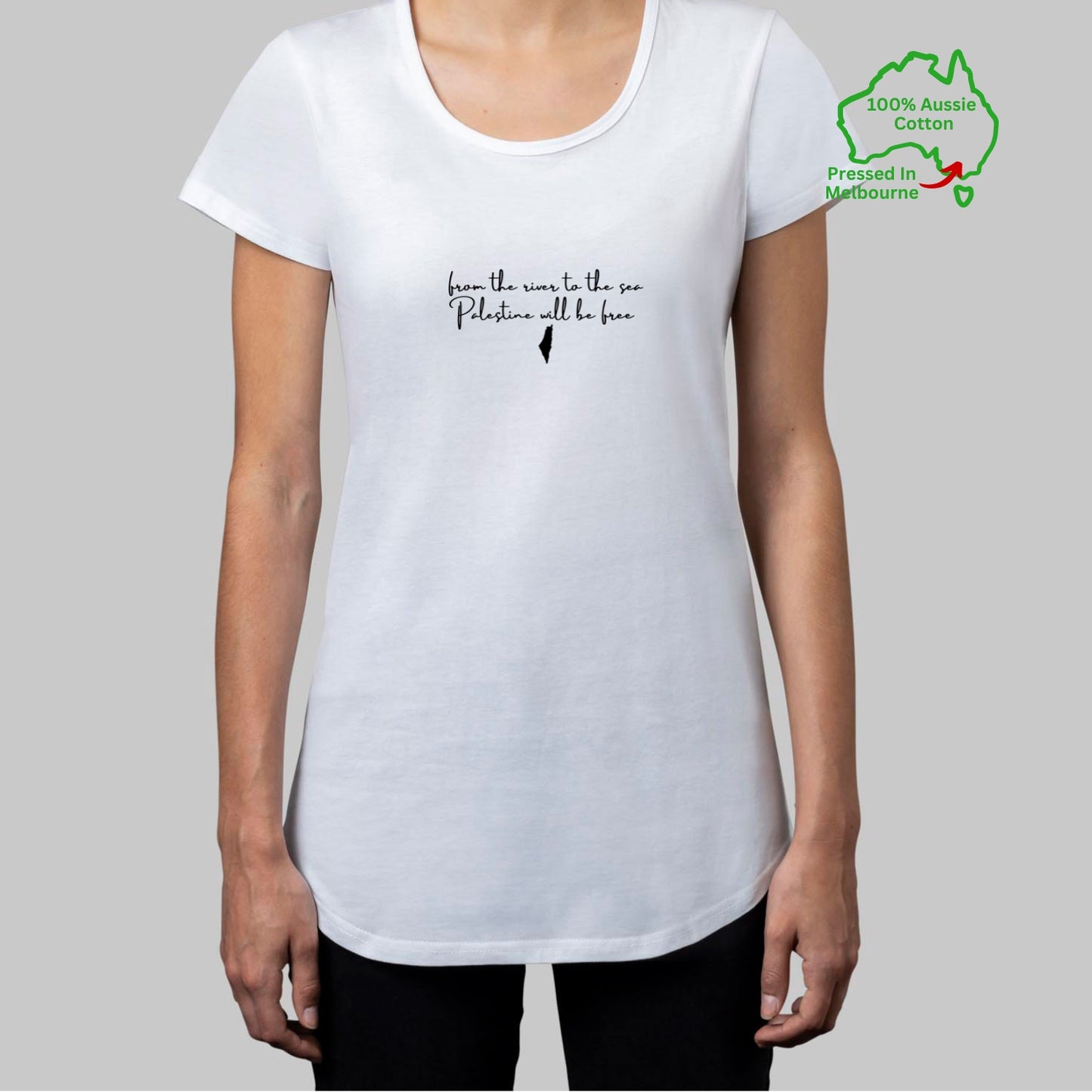 Minimalist Free Palestine Tee