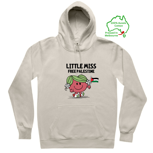 LIMITED STOCK - Miss Free Palestine Adult Hoodies / Crew