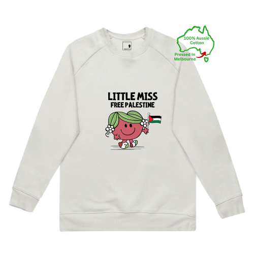 LIMITED STOCK - Miss Free Palestine Adult Crew Jumper