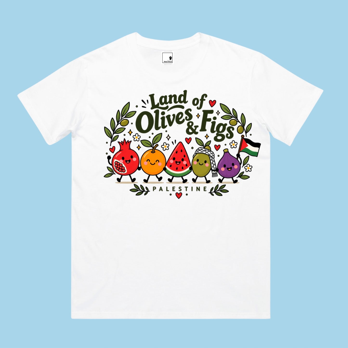 Land of Olives & Figs tee