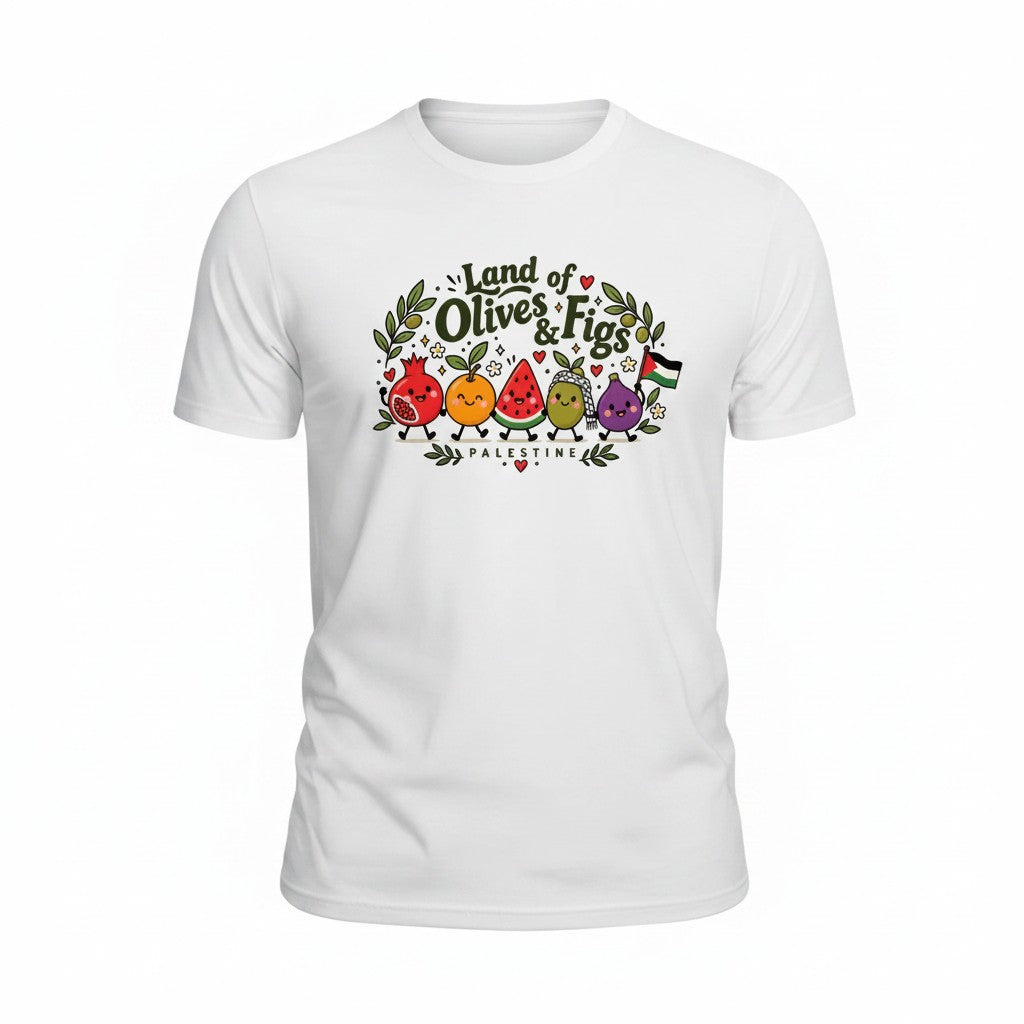 Land of Olives & Figs tee