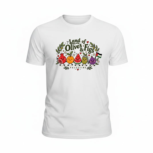 Land of Olives & Figs tee
