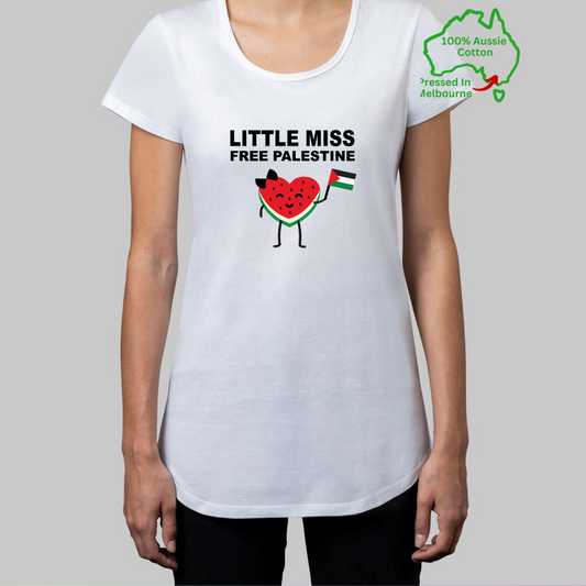 LIMITED STOCK - Women's Miss Free Palestine Tees