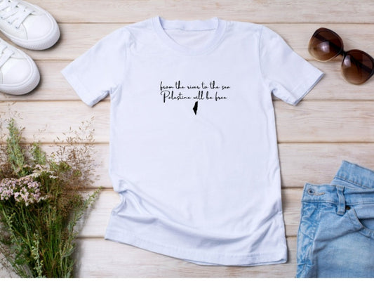 Minimalist Free Palestine Tee