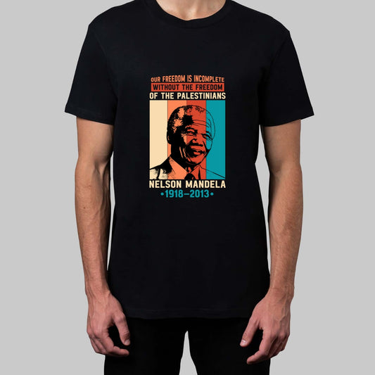 Adult Nelson Mandela Tee - Black