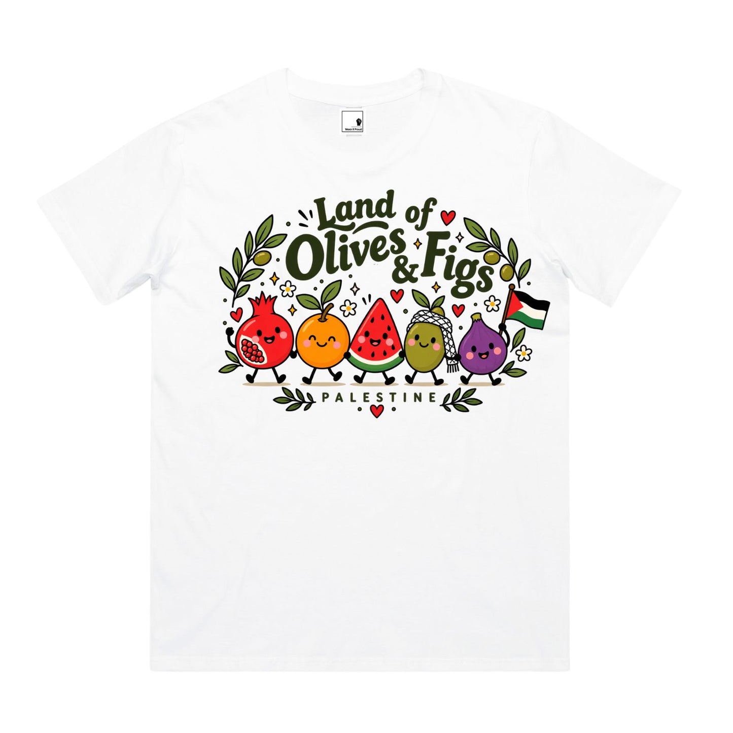 Land of Olives & Figs tee