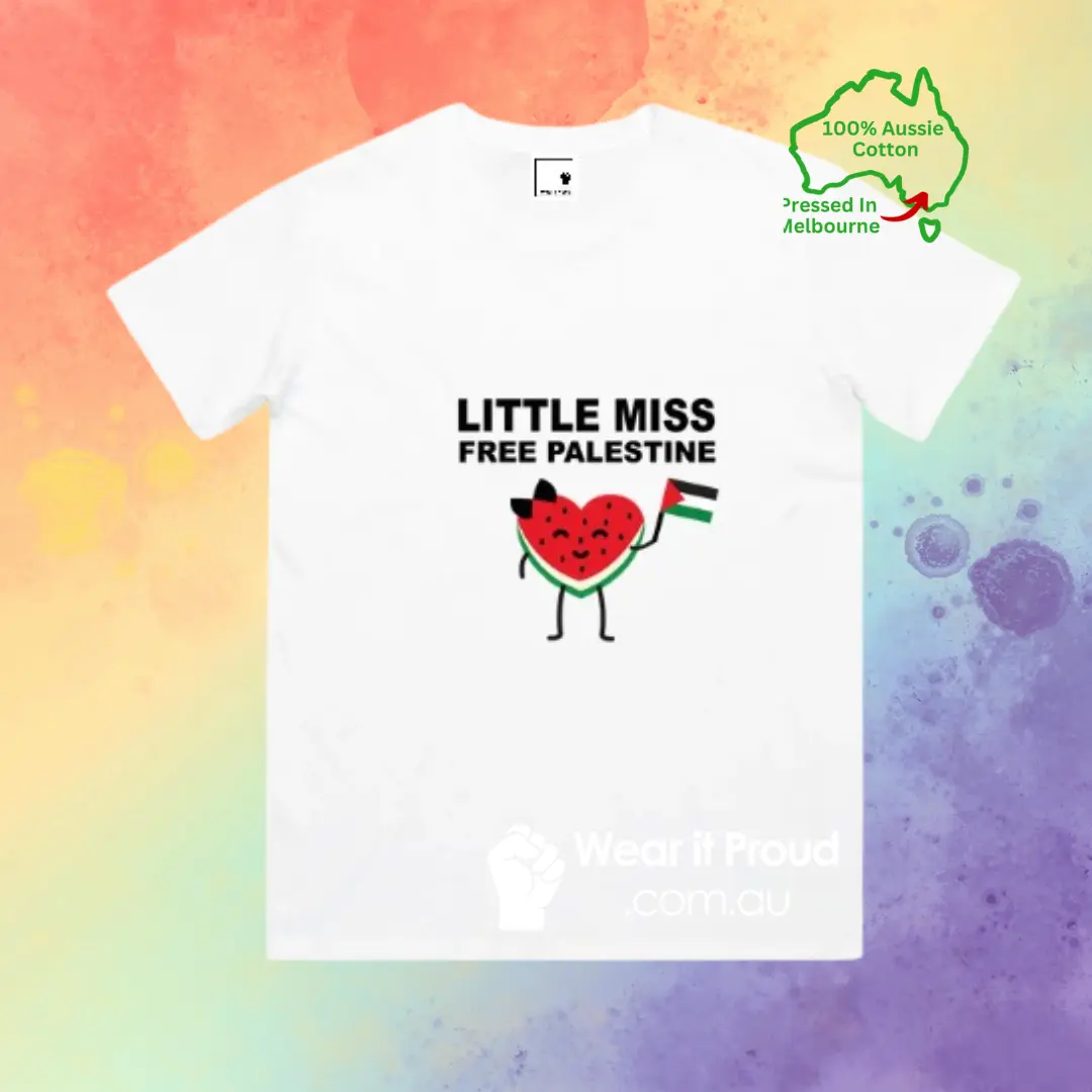 LIMITED STOCK - Girls Miss Free Palestine Tees