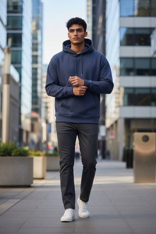 the Perfect Everyday Diesel Blue Hoodie